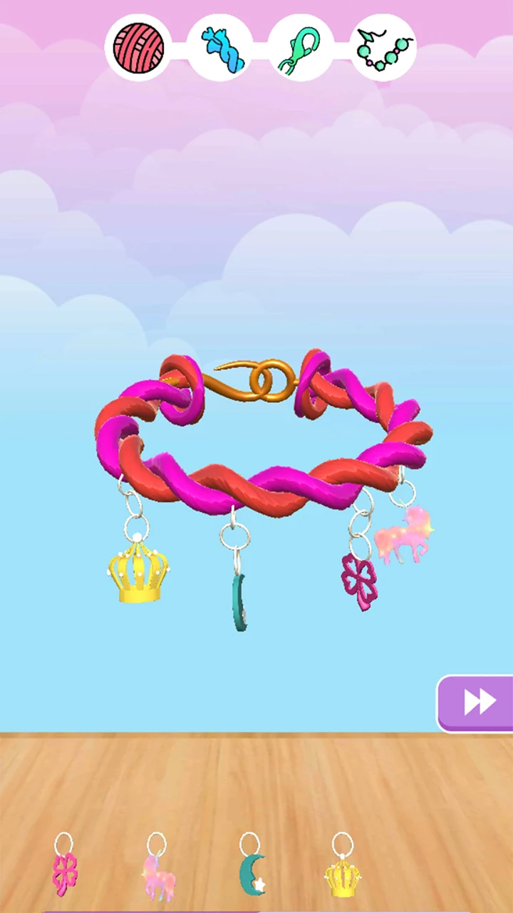 Bracelet DIY - Fashion Game screenshot