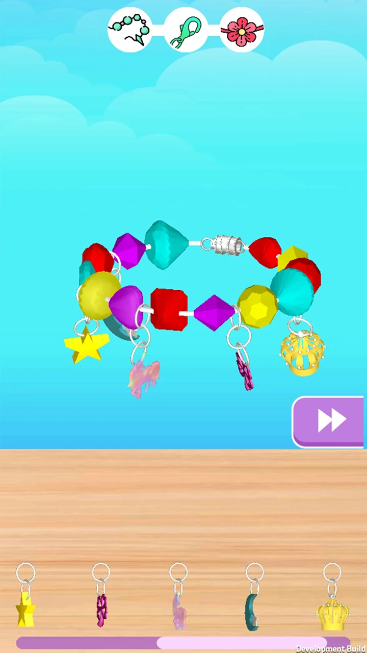 Bracelet DIY - Fashion Game screenshot